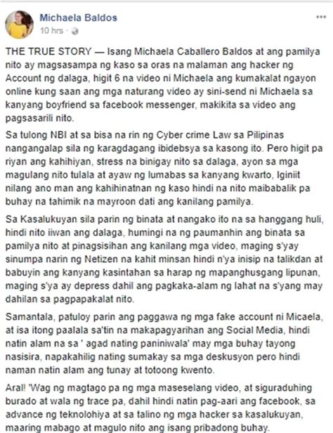 Mikaela Baldos Scandal Compilation (Part 2) .